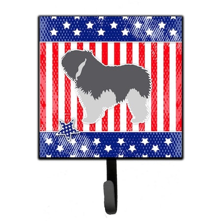 Carolines Treasures USA Patriotic Polish Lowland Sheepdog Dog Leash or Key Holder BB3332SH4
